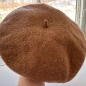 Classic tan beret